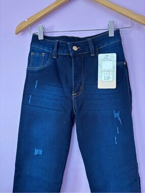 Colombian jeans with effect push up